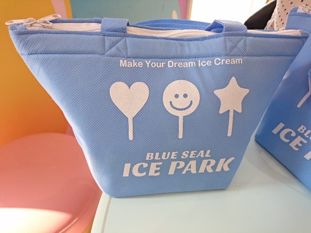 ブルーシール 体験 保冷バッグ