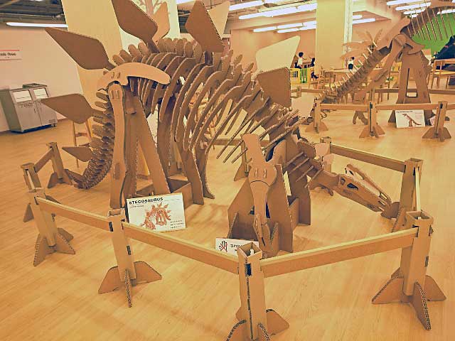 リンクパーク ダンボールアート